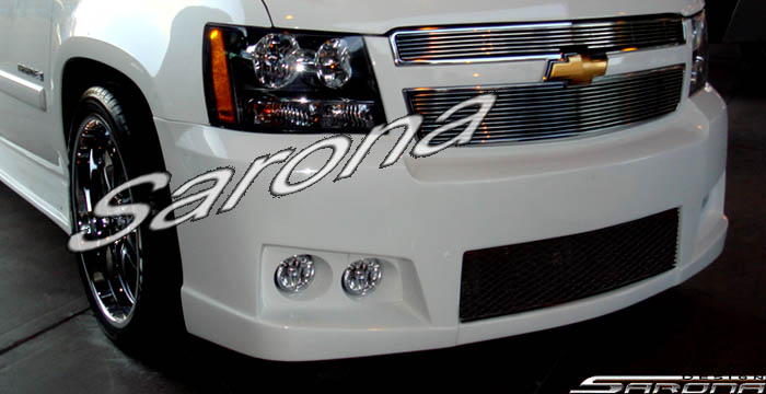 Custom Chevy Suburban  SUV/SAV/Crossover Front Bumper (2007 - 2014) - $625.00 (Part #CH-031-FB)